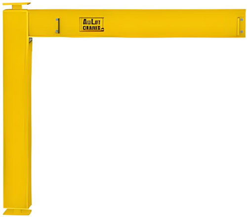 What is the thrust and pull reaction force for the ALL Lift PM416-16 Pillar Jib Crane?