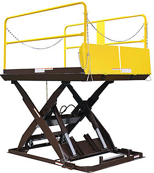 How long is the split steel bridge for the Vestil WL-100-5-68 Scissor Dock Lift?