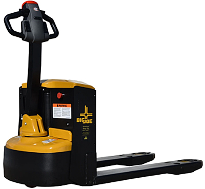 Could you please provide an operator checklist for daily inspections of the Big Joe LPT44 Electric Pallet Jack?