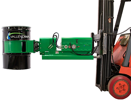 Does the Valley Craft F89815A5 Forklift Drum Handler comply with CE certification?