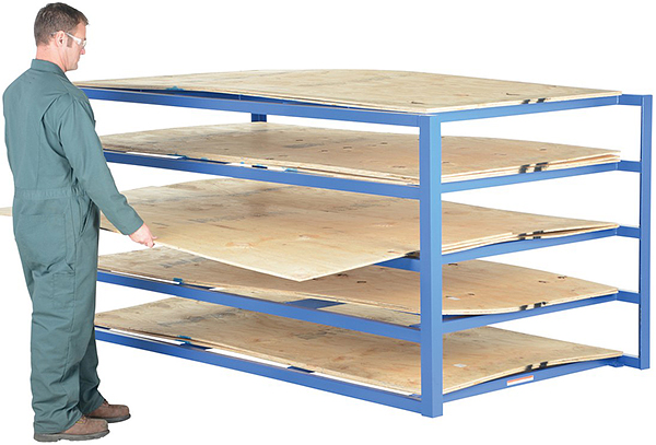 Do you have a rack like the Vestil SHEET-R-57 Horizontal Sheet Rack that will accommodate 5’x10’ sheets?