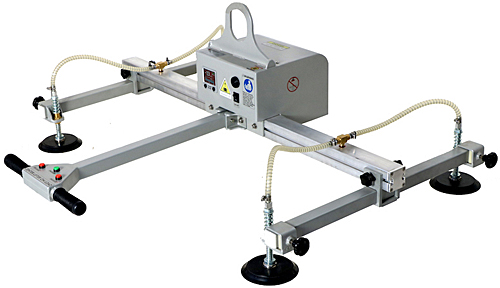 Does the Aardwolf AVLB4 Vacuum Lifter feature articulating capabilities in its suction cups?