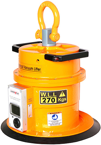 Can the Aardwolf AMMVL270 Mechanical Vacuum Lifter be used for aluminum?