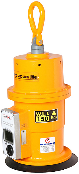 What is the warranty period for the Aardwolf AMMVL150 Mechanical Vacuum Lifter?