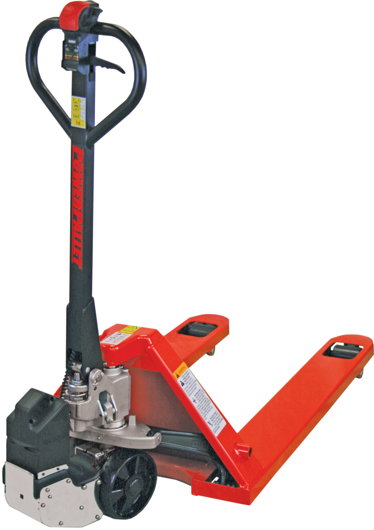 If the PowerHandling Power Pallet 2000 battery runs out, can you still use the pallet jack manually?