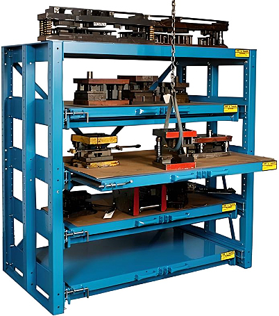 What are the optional shelf lips for the Rack Engineering Glide-Out 100 Roll-Out Shelving?