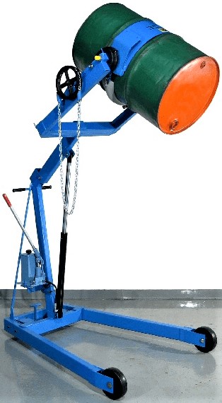 Can the Morse 400A-60 Manual Drum Dumper be used with OTTO Containers?