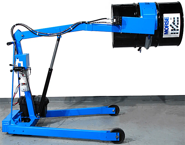 Morse 400S-XR-115 Powered Drum Dumper with Extended Reach Questions & Answers