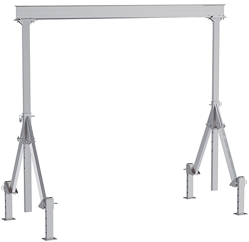 Vestil AHA-2-8-10-ALO Aluminum Gantry Crane with Leveling Legs Questions & Answers