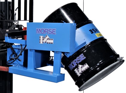 Does the Morse 285A-BP Forklift Drum Dumper come in stainless steel?