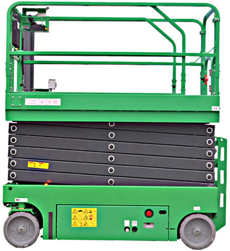 Is the Ekko ES80E-LI 26' Scissor Lift new or used?