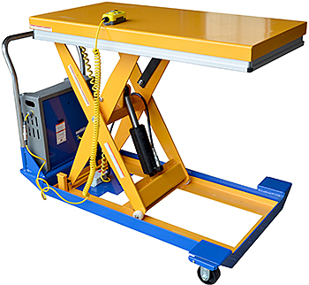 What warranty does the Vestil CART-32-15-DC Electric Lift Cart come with?