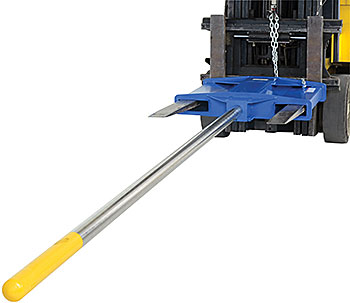 Can the Vestil CRF-96 Forklift Carpet Pole be shortened to 76" long?