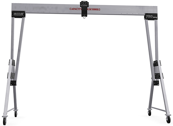 What is the lead time for the eme 8800MAX-15 Aluminum Gantry Crane with 11000BT-4R Additional Beam Trolley?